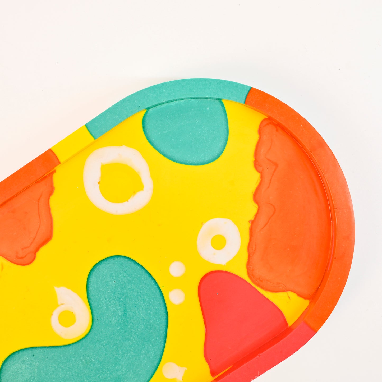 23.5cm Artistic Handmade Oval Tray
