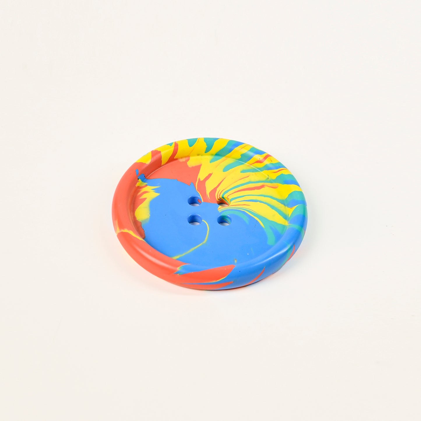 Artistic Handmade Button-shaped Coaster