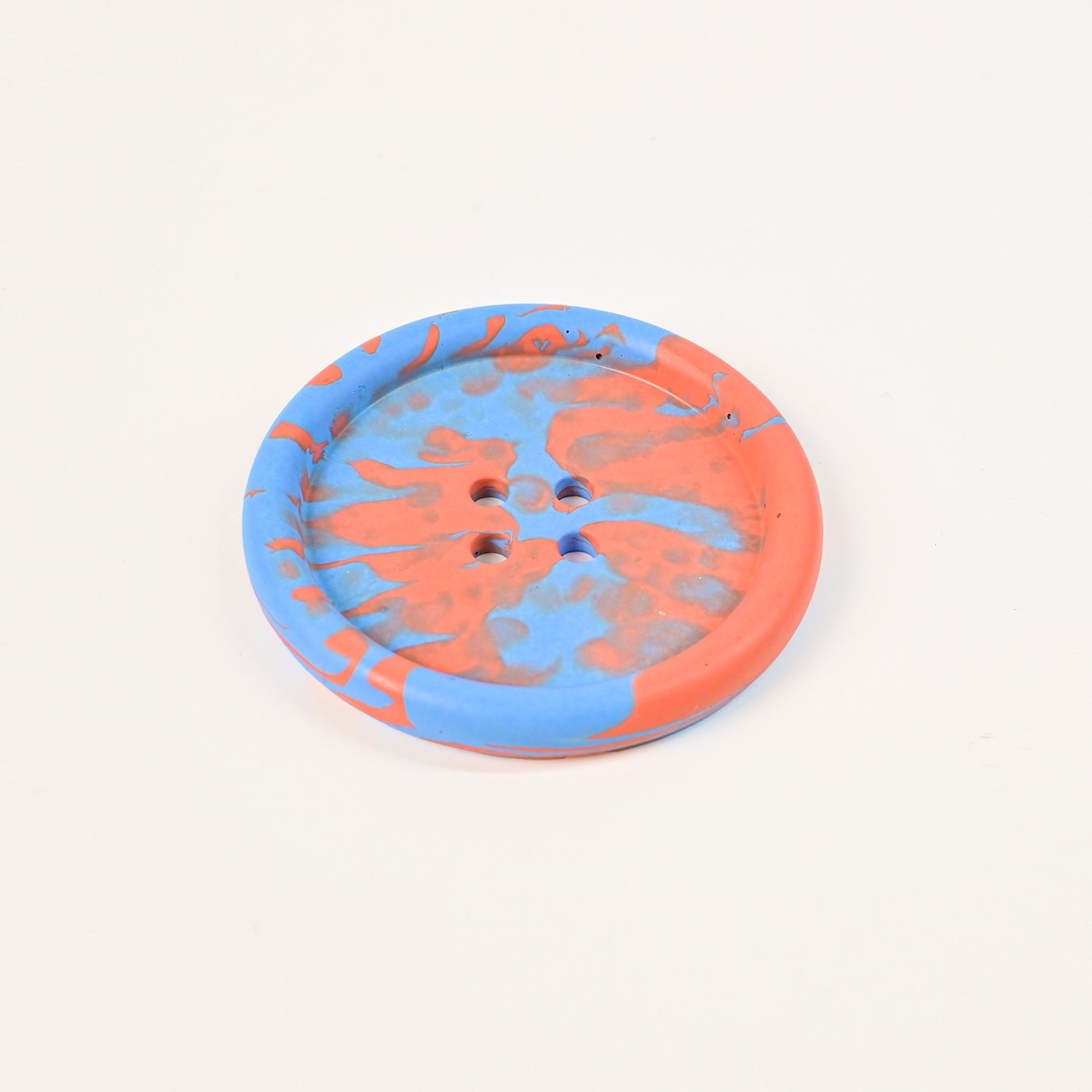 Artistic Handmade Button-shaped Coaster