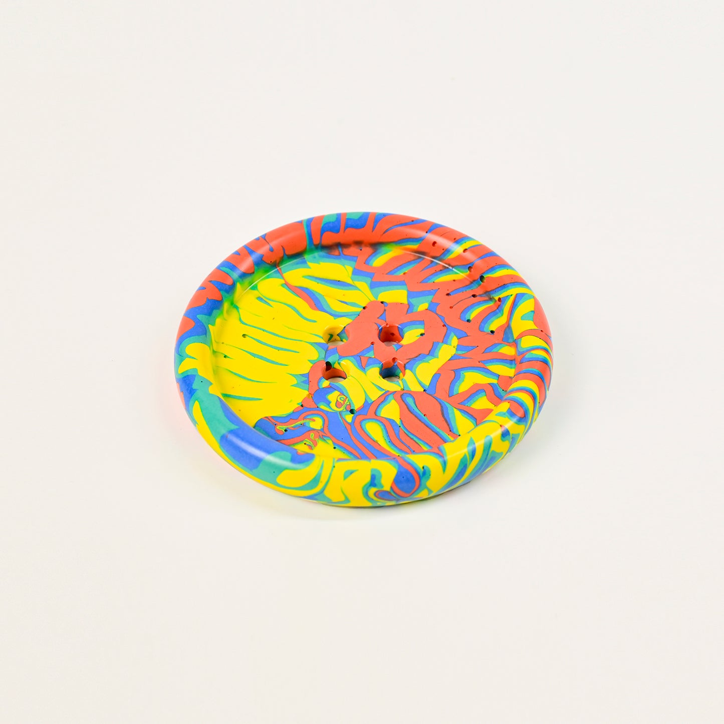 Artistic Handmade Button-shaped Coaster