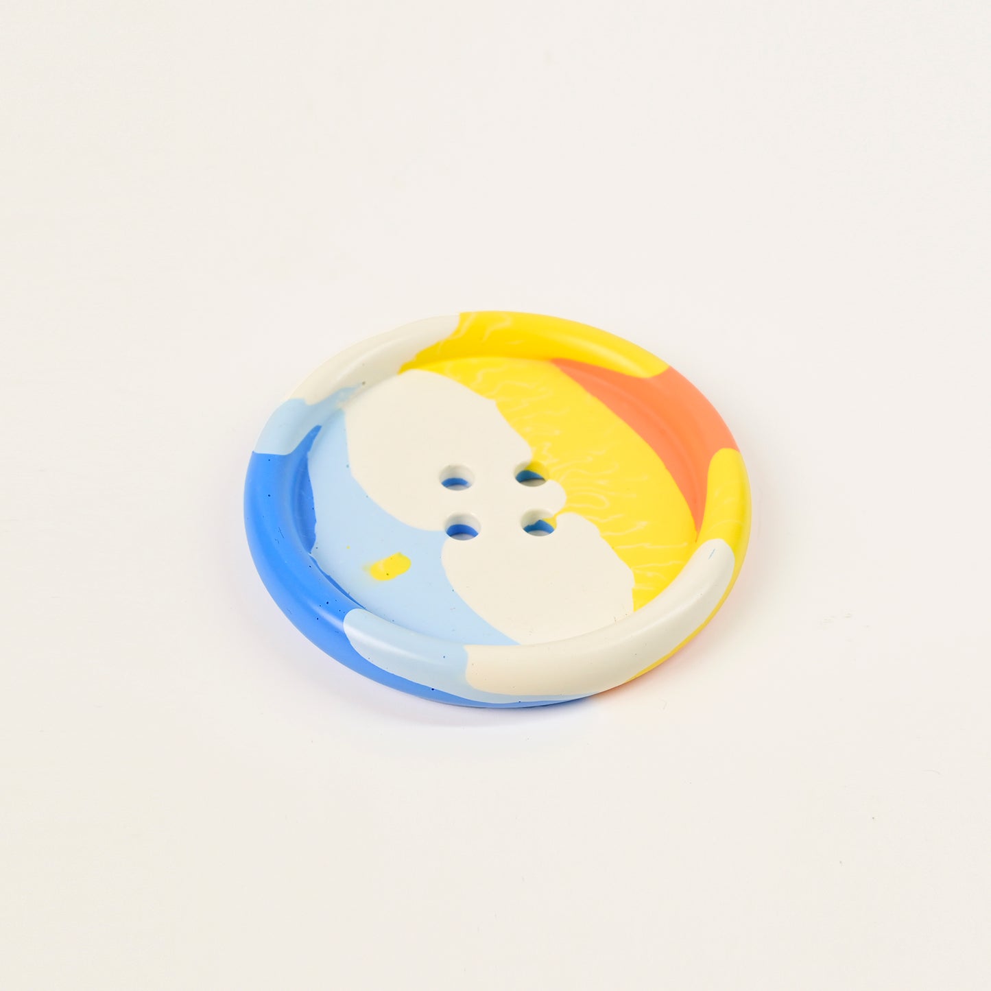 Artistic Handmade Button-shaped Coaster