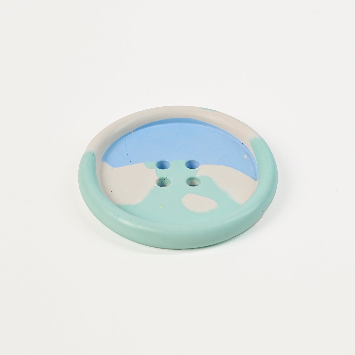 Artistic Handmade Button-shaped Coaster