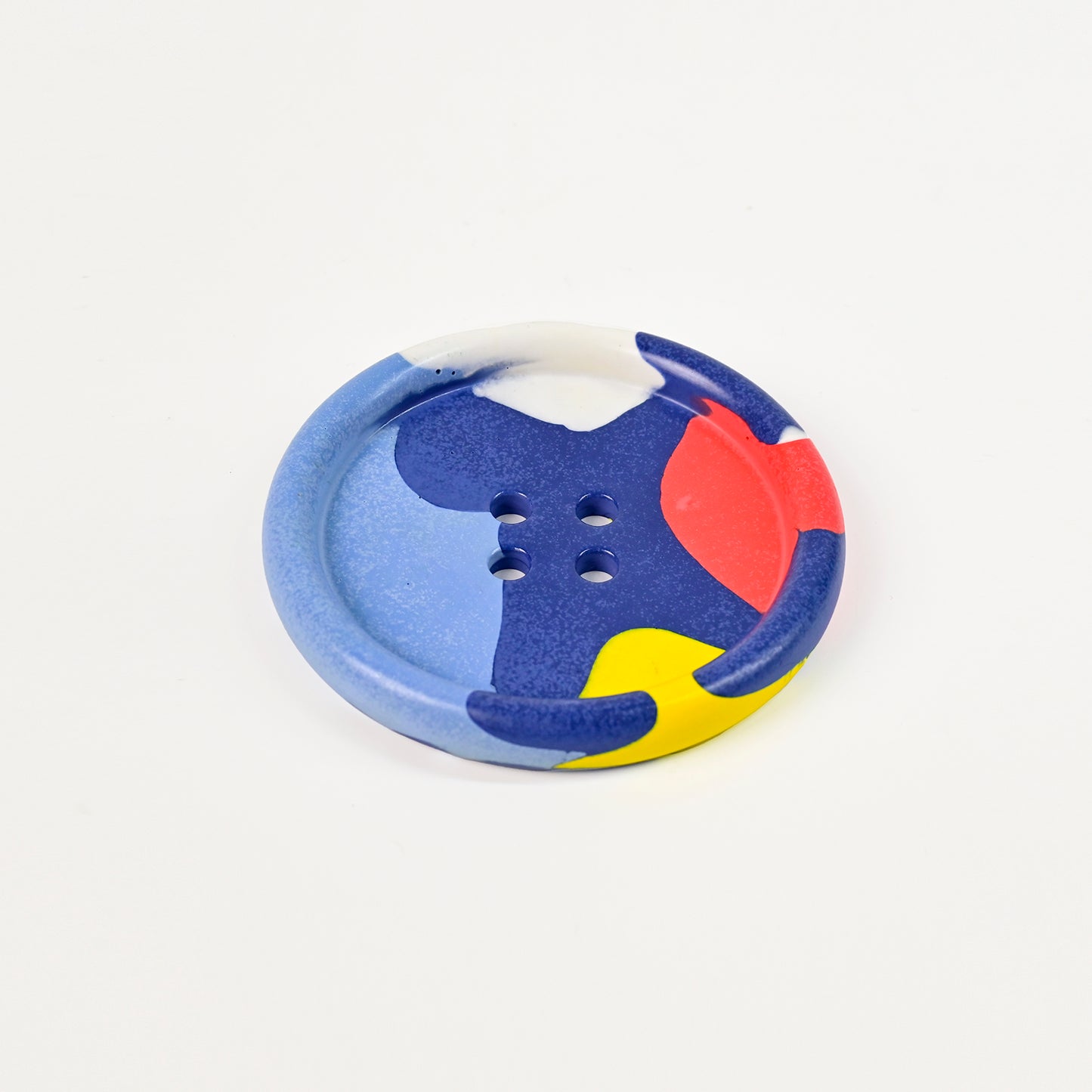 Artistic Handmade Button-shaped Coaster