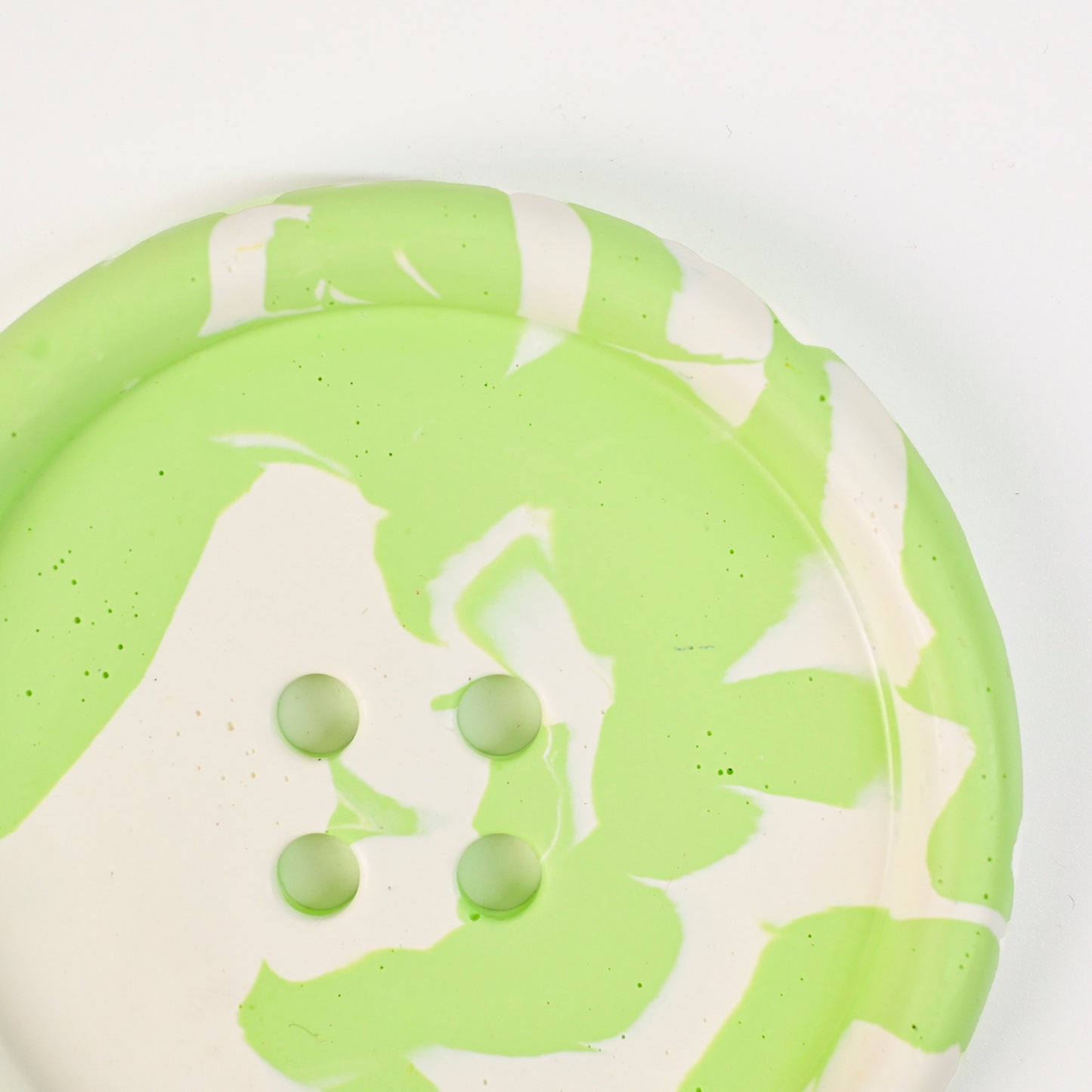 Artistic Handmade Button-shaped Coaster