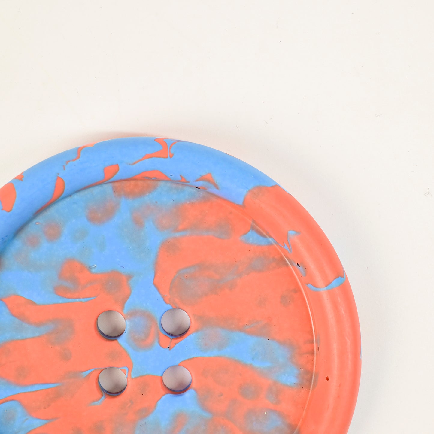 Artistic Handmade Button-shaped Coaster