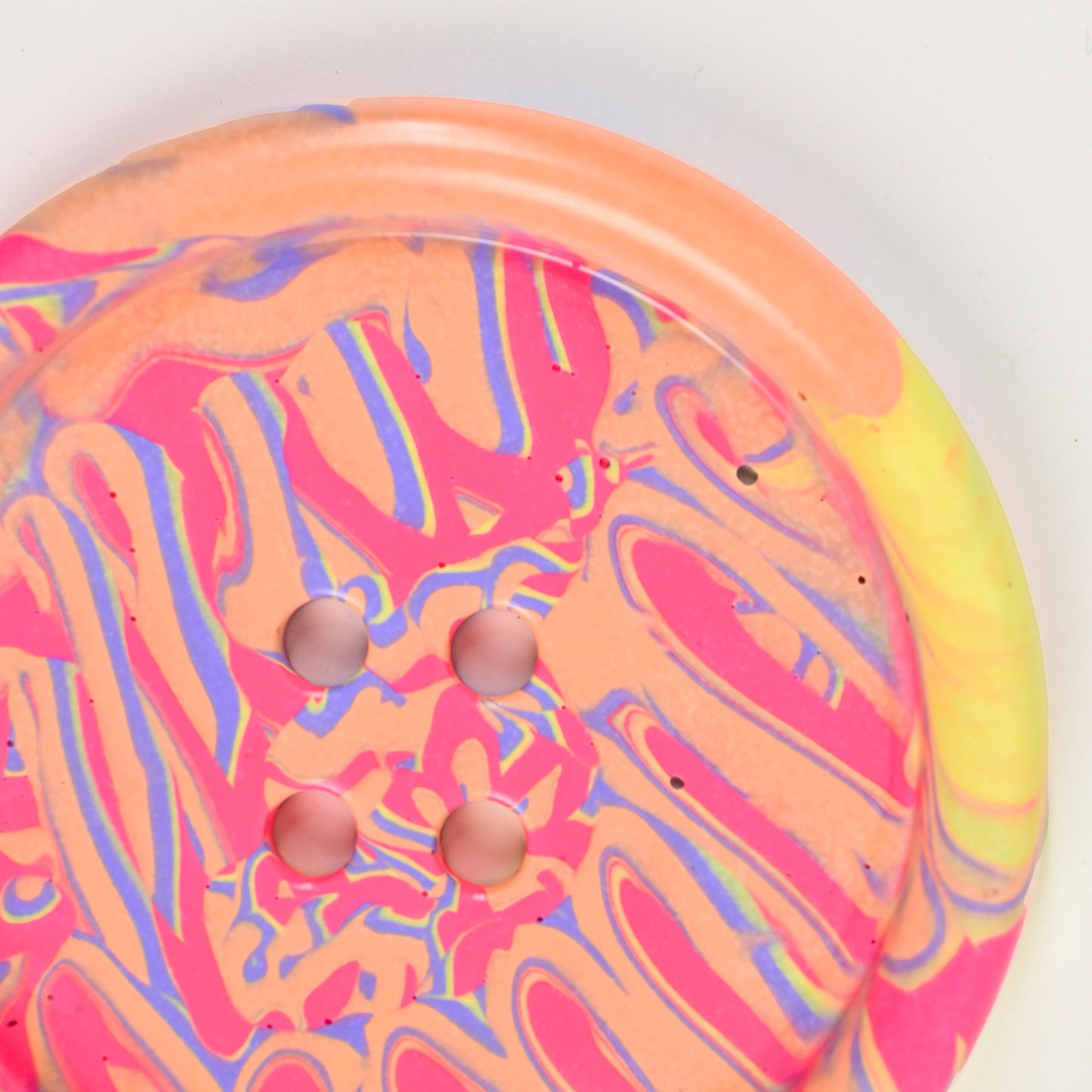 Artistic Handmade Button-shaped Coaster