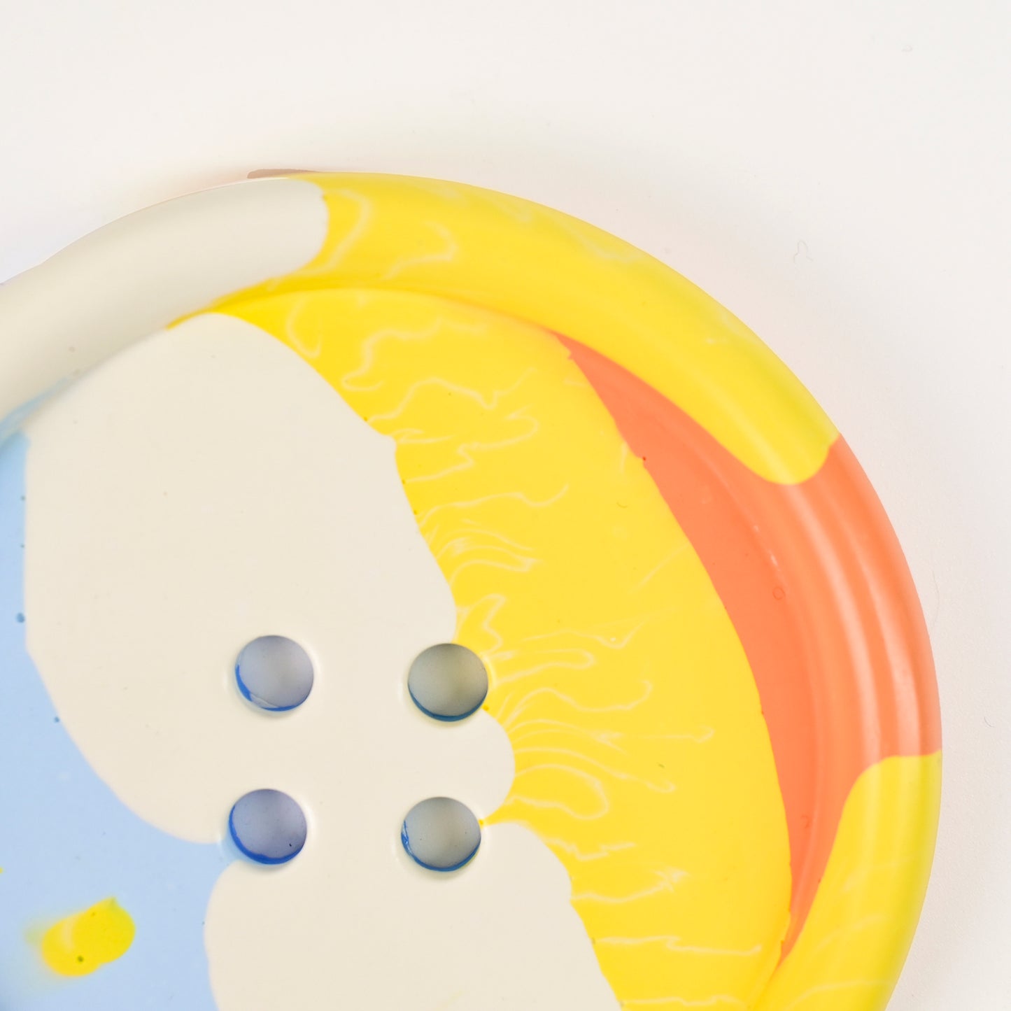 Artistic Handmade Button-shaped Coaster