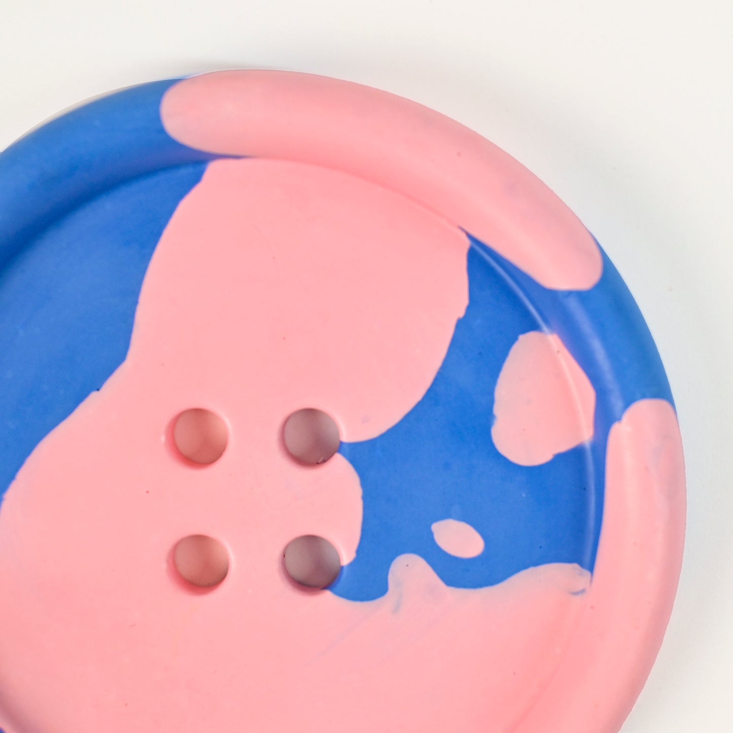 Artistic Handmade Button-shaped Coaster