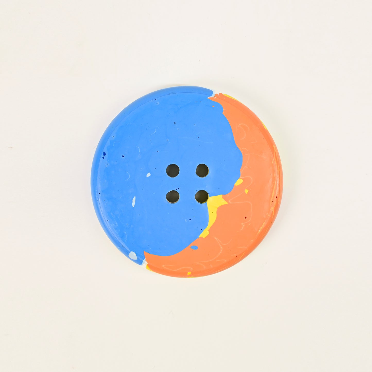 Artistic Handmade Button-shaped Coaster