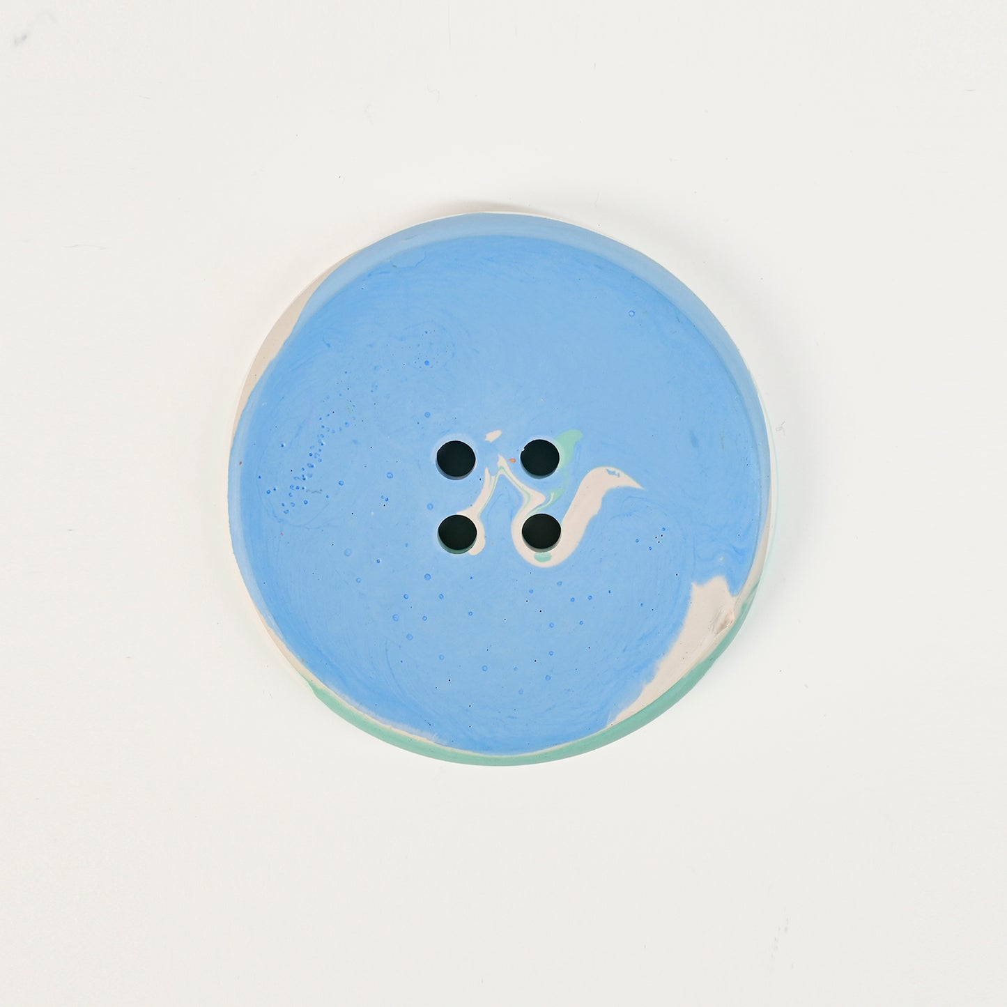 Artistic Handmade Button-shaped Coaster