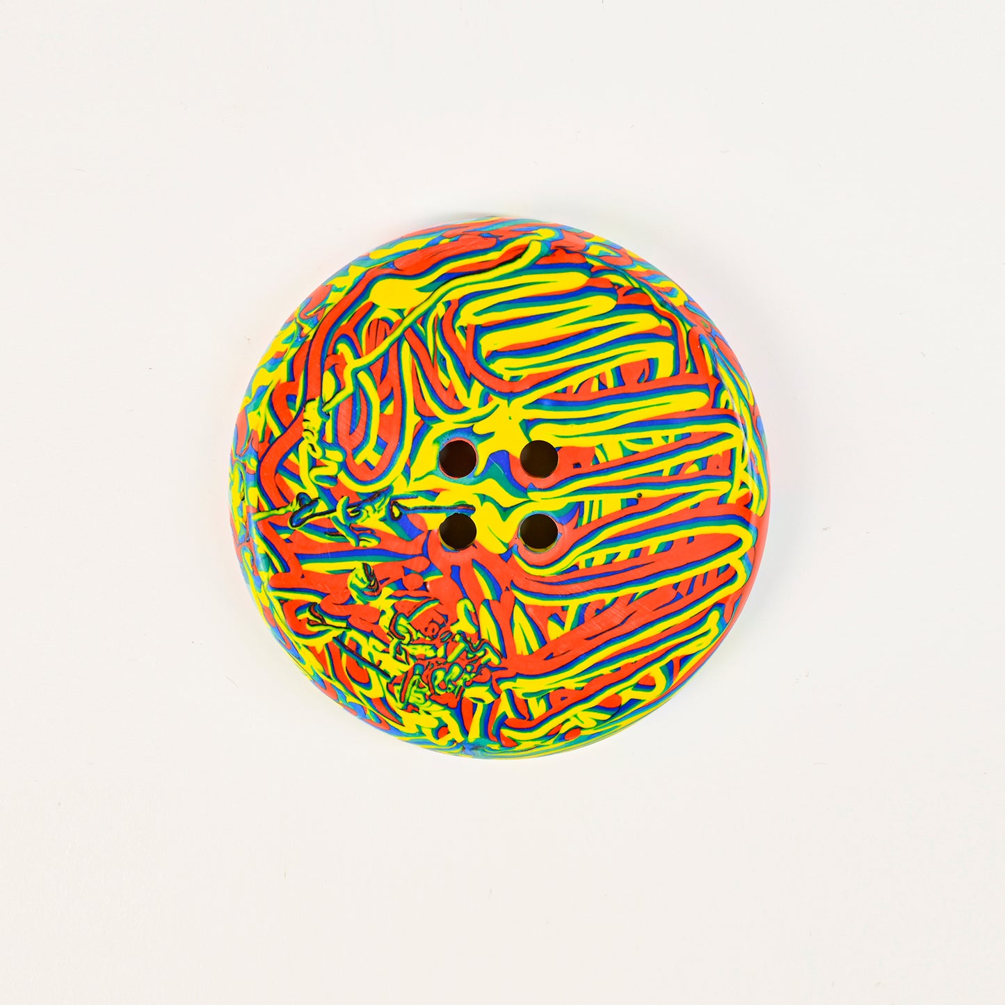 Artistic Handmade Button-shaped Coaster