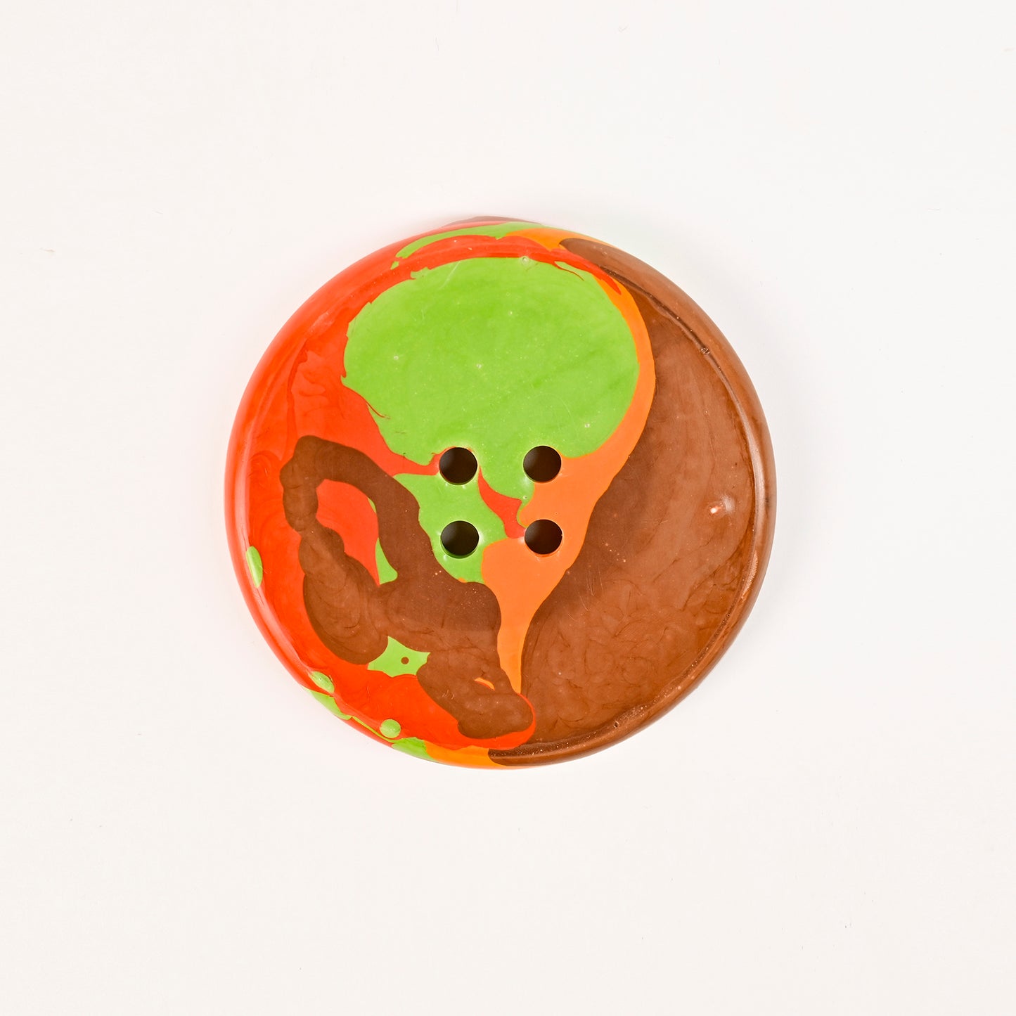 Artistic Handmade Button-shaped Coaster