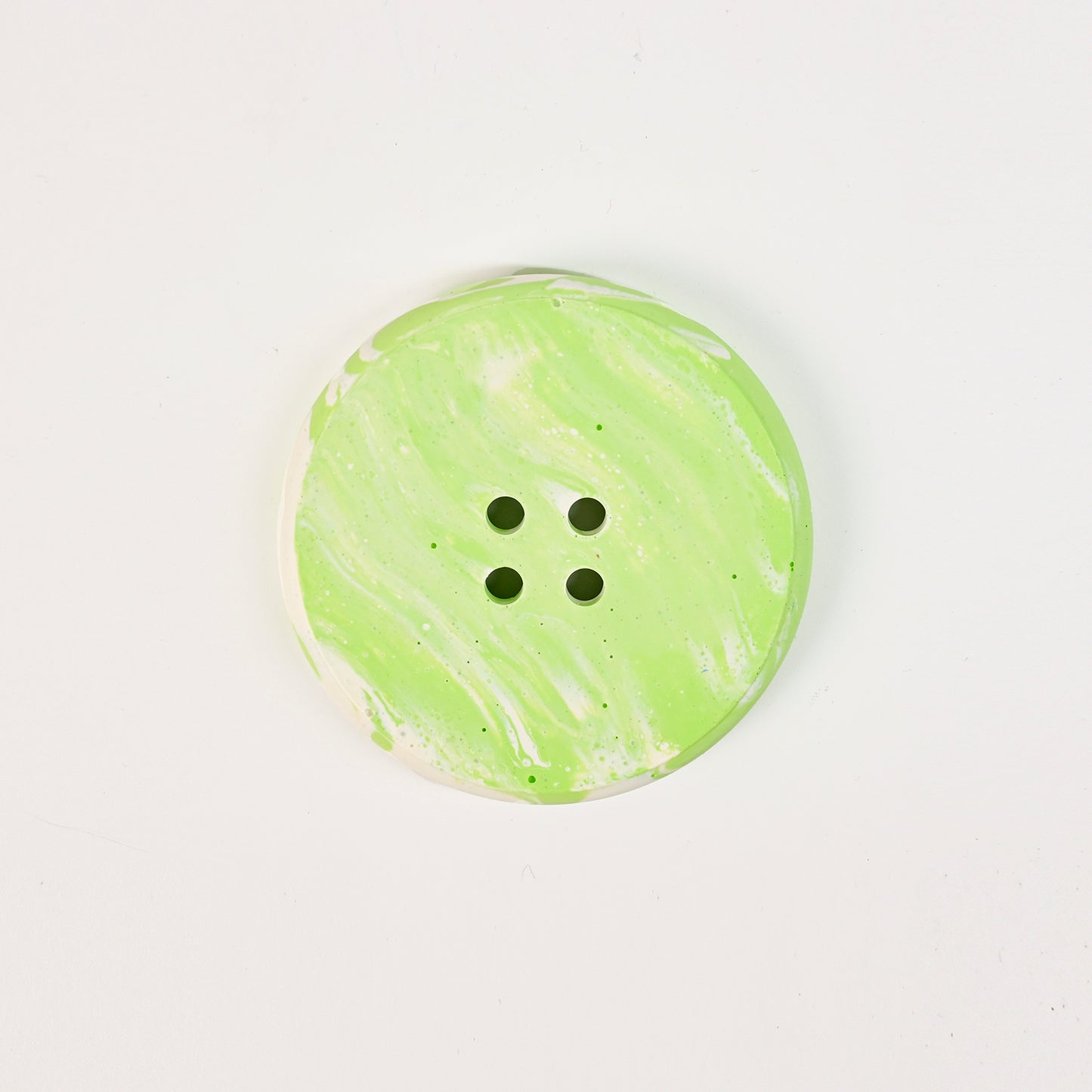 Artistic Handmade Button-shaped Coaster