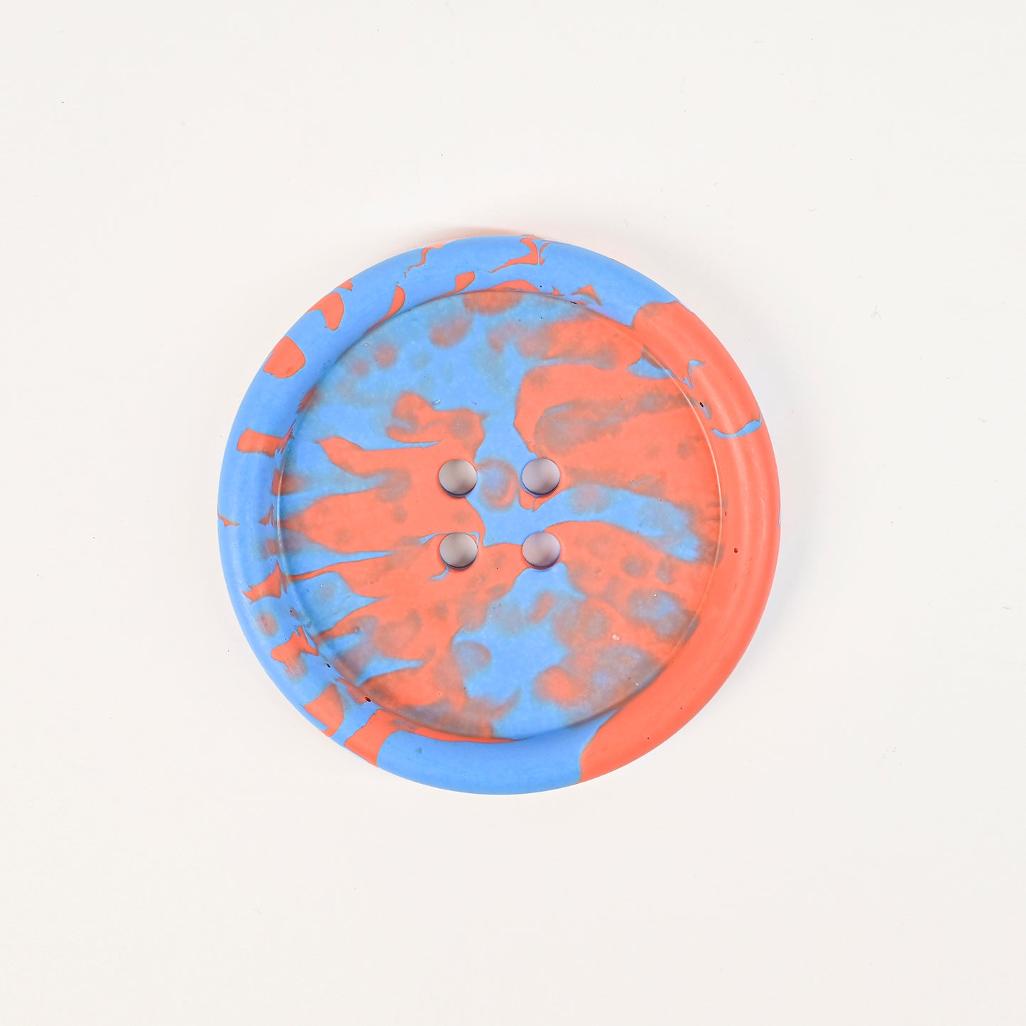 Artistic Handmade Button-shaped Coaster