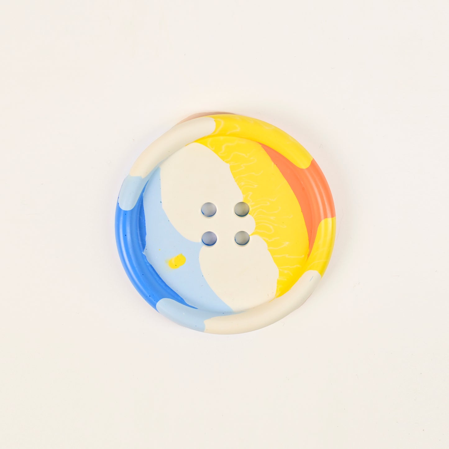 Artistic Handmade Button-shaped Coaster