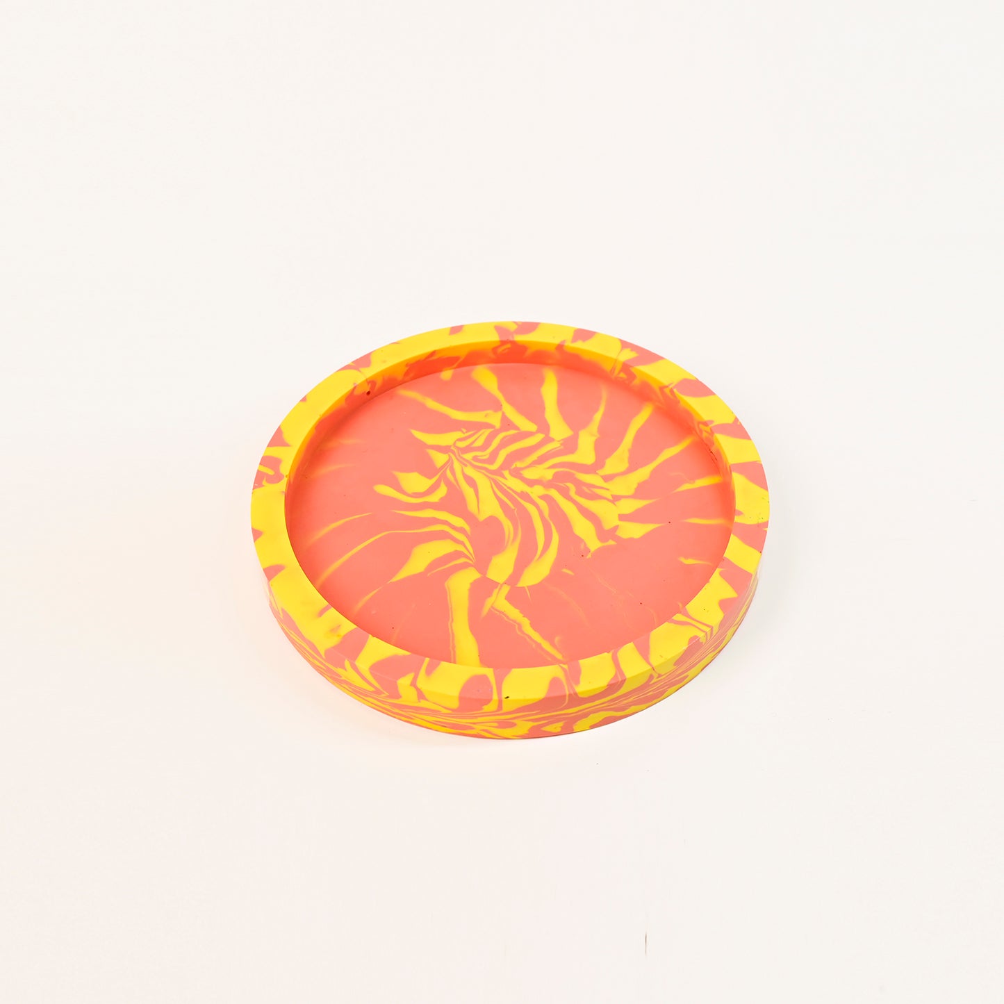 14.8cm Artistic Handmade Round Tray