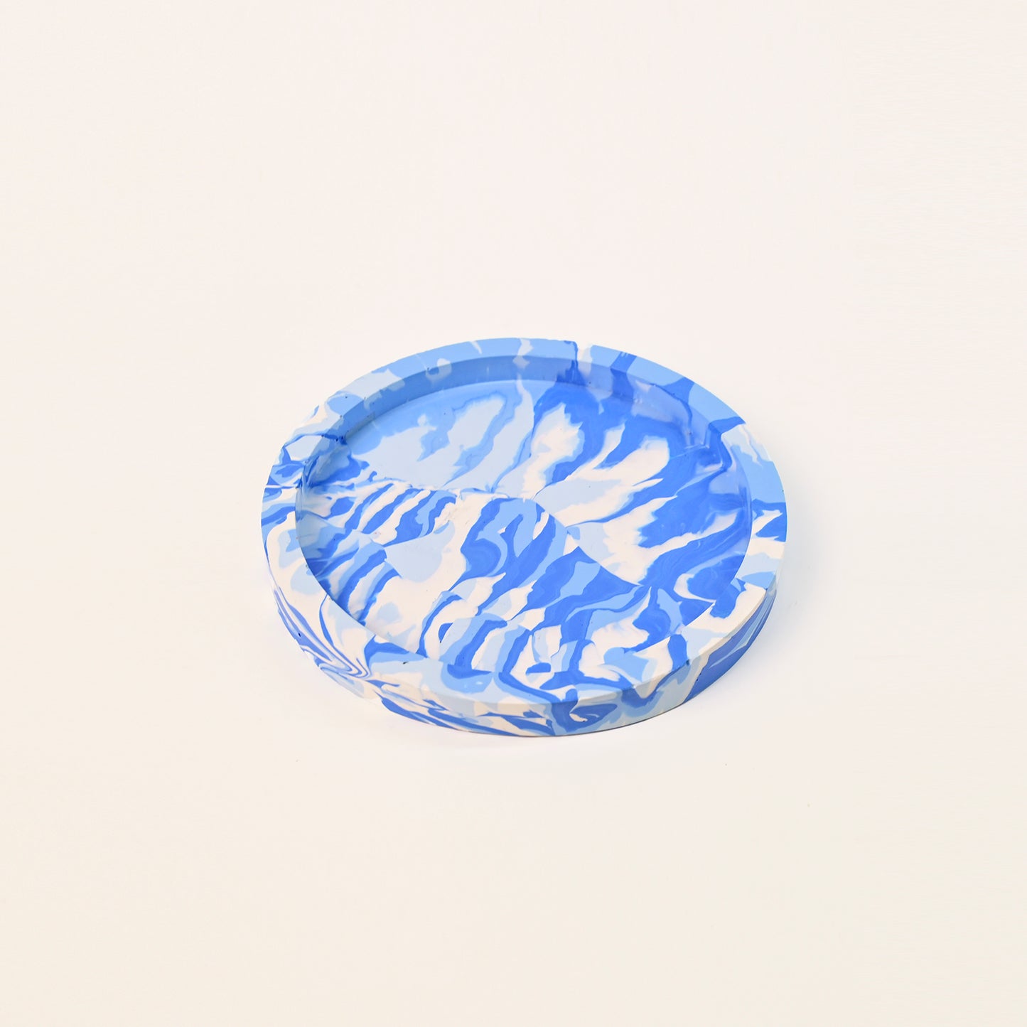 14.8cm Artistic Handmade Round Tray