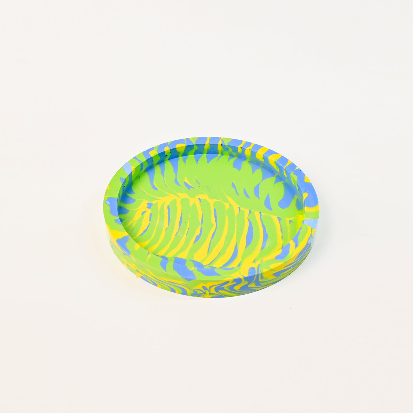 14.8cm Artistic Handmade Round Tray