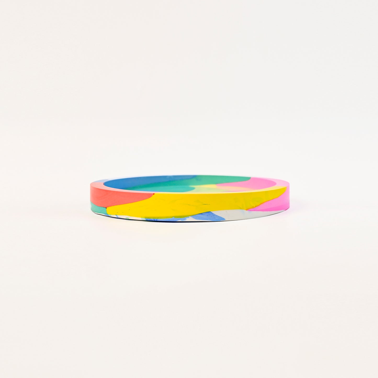 14.8cm Artistic Handmade Round Tray