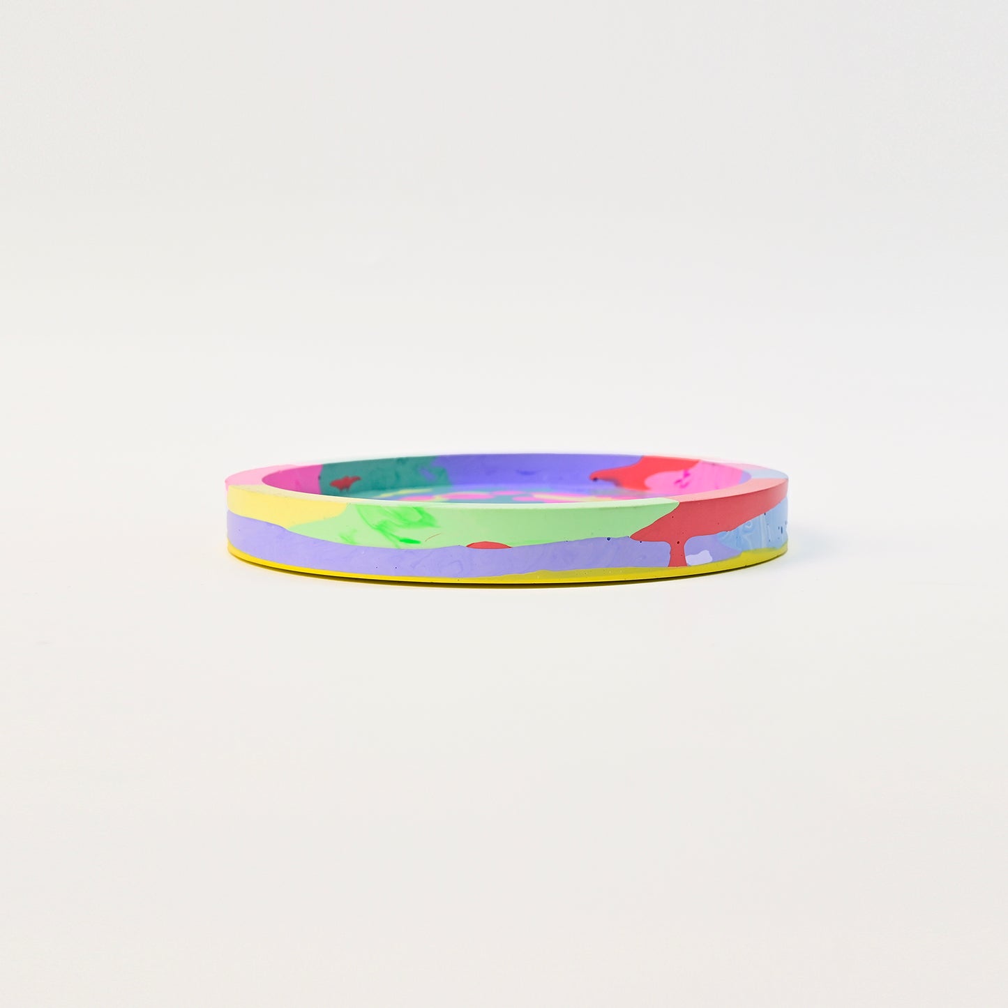 14.8cm Artistic Handmade Round Tray