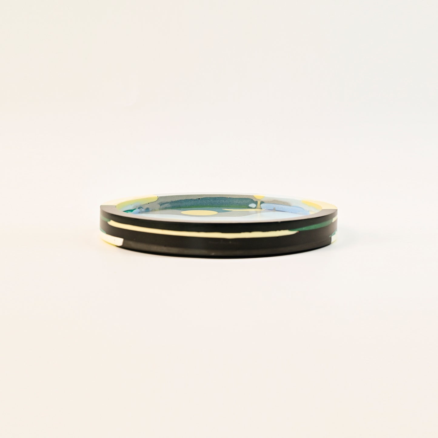 14.8cm Artistic Handmade Round Tray
