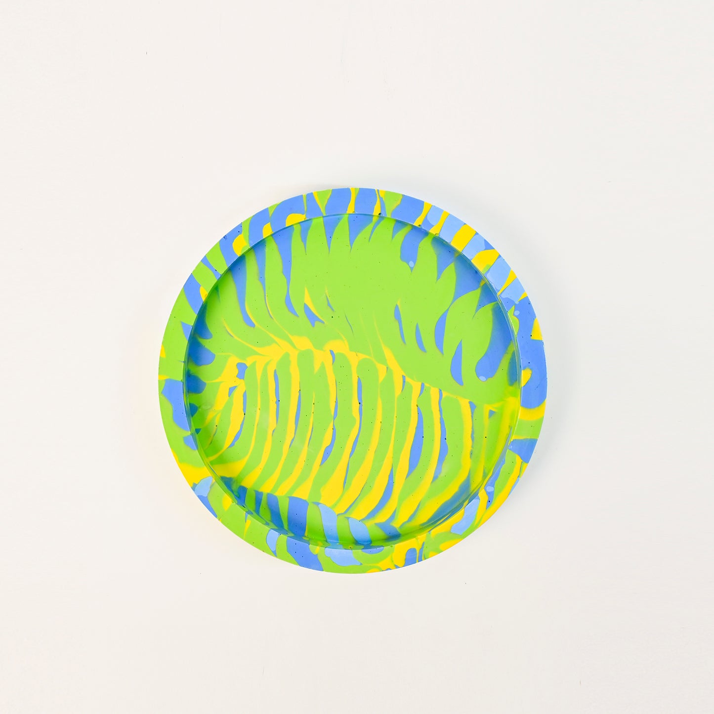 14.8cm Artistic Handmade Round Tray