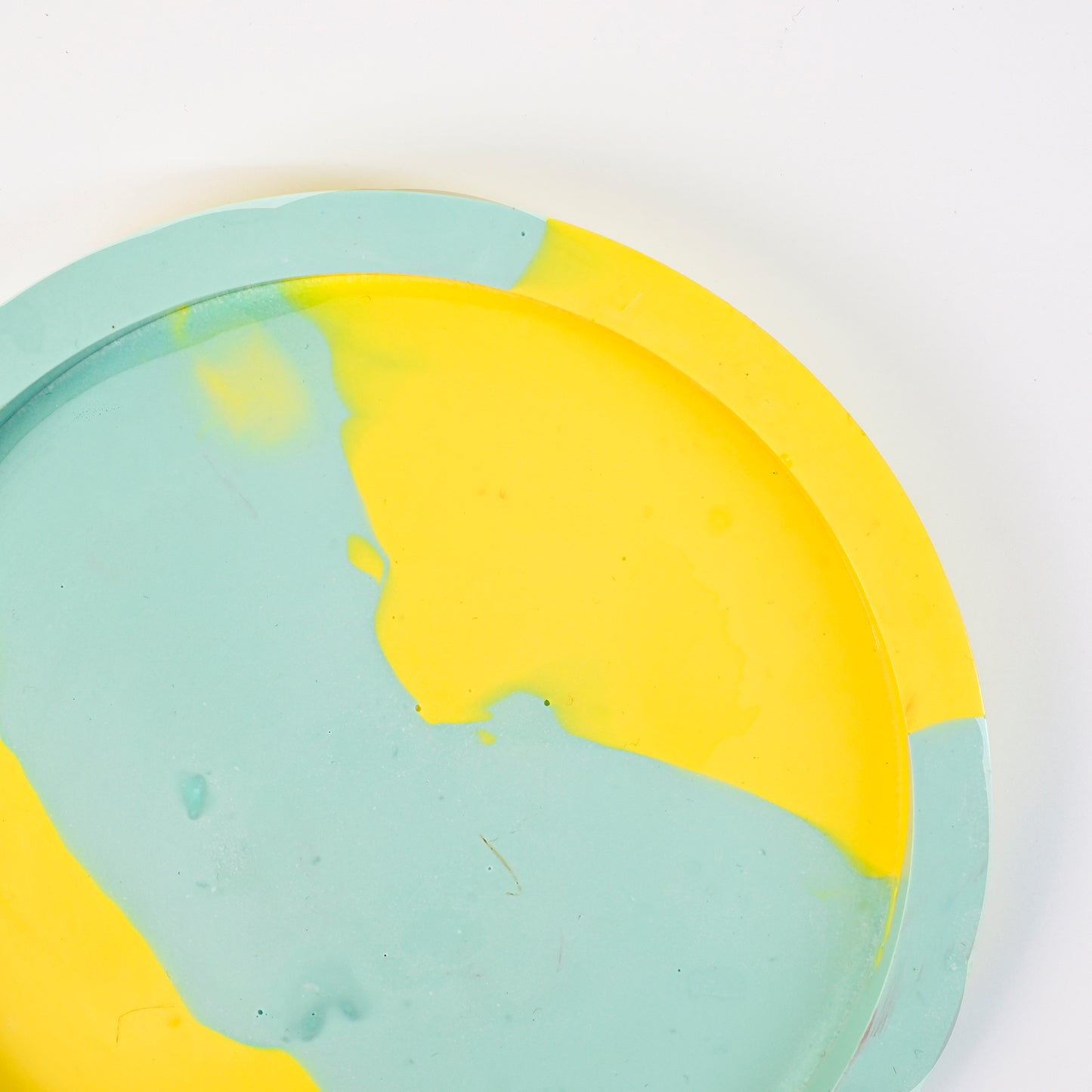 14.8cm Artistic Handmade Round Tray