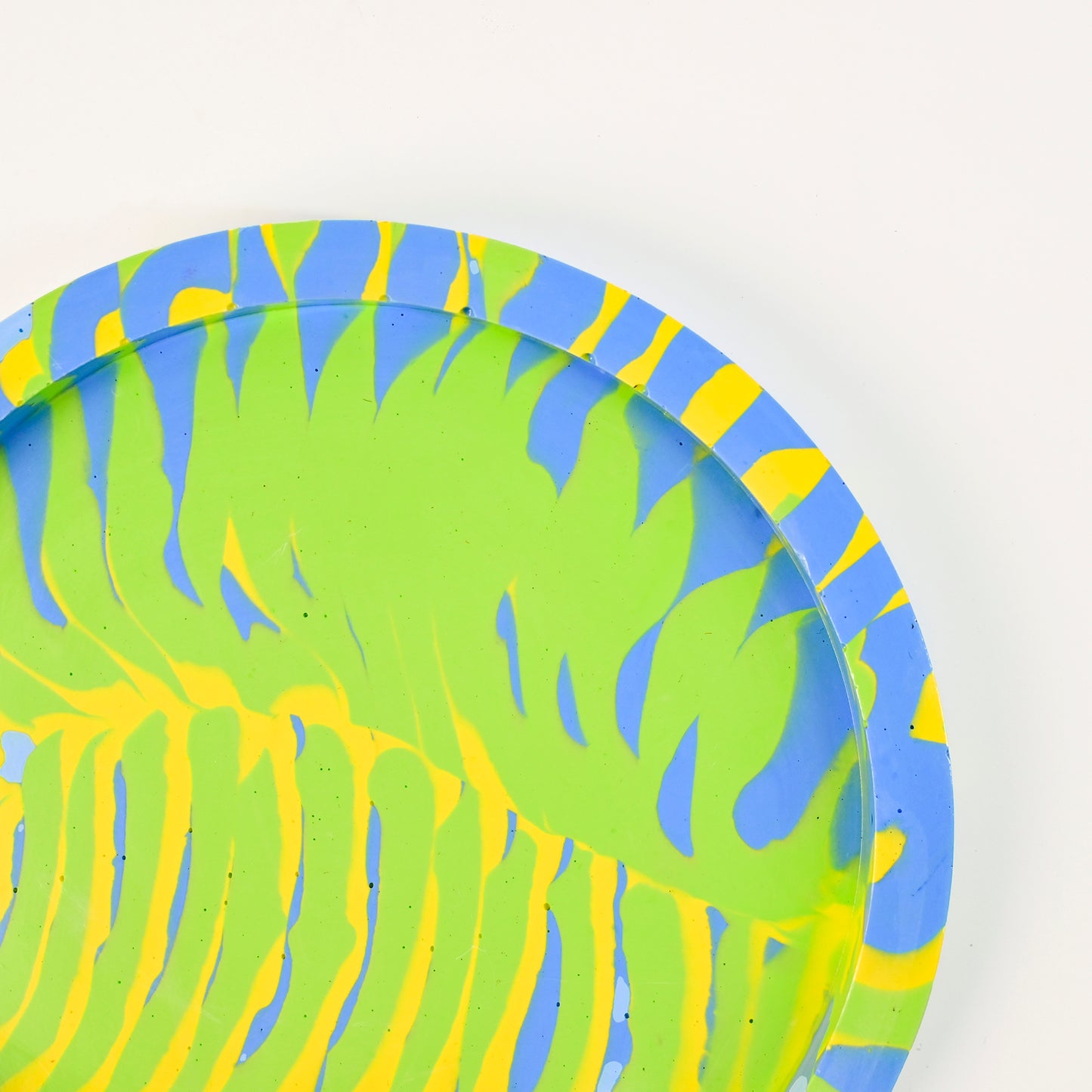 14.8cm Artistic Handmade Round Tray