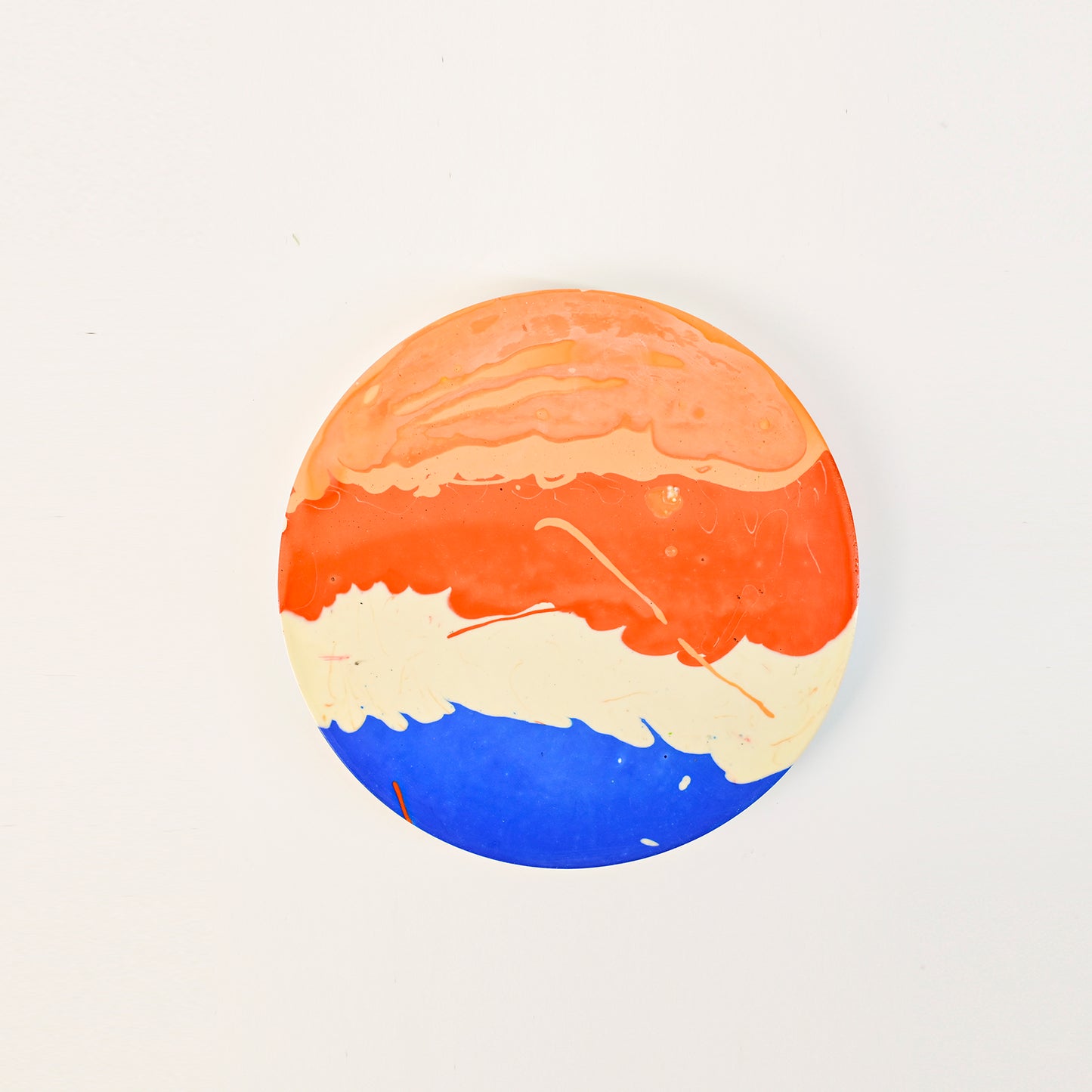 14.8cm Artistic Handmade Round Tray