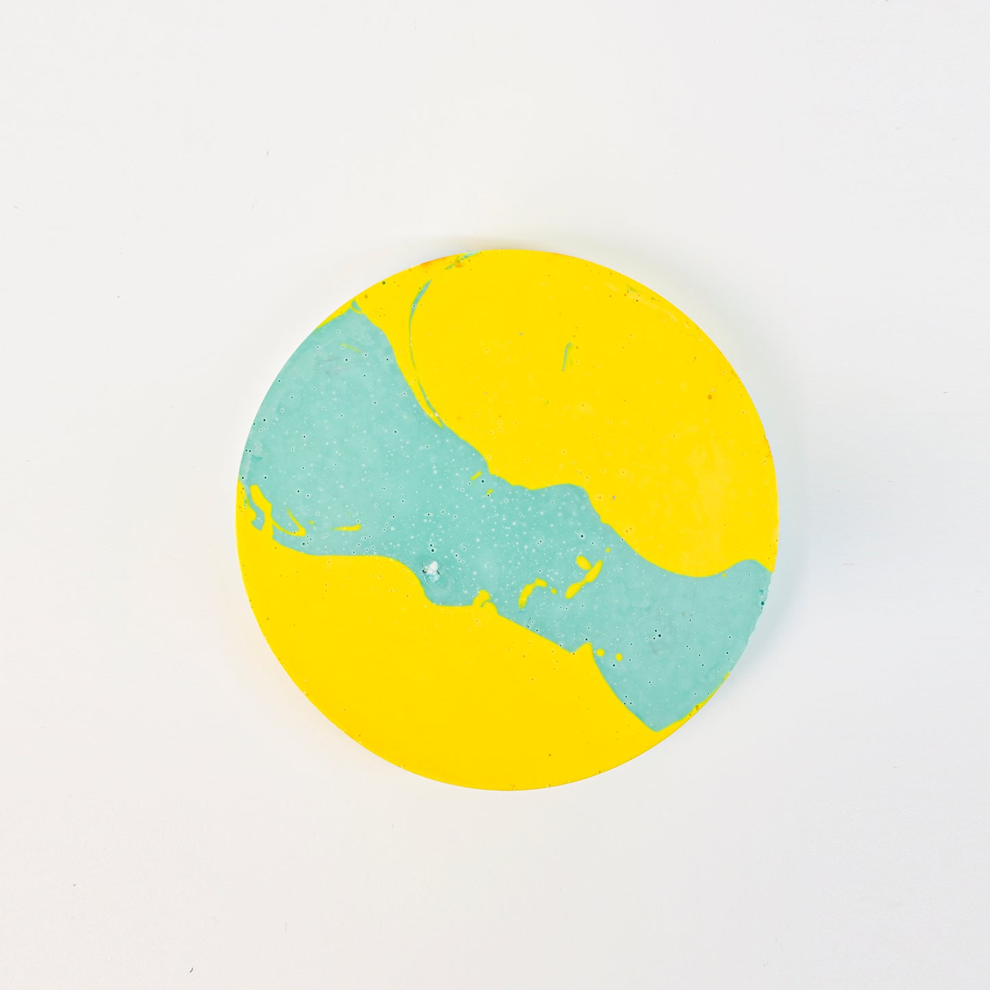 14.8cm Artistic Handmade Round Tray