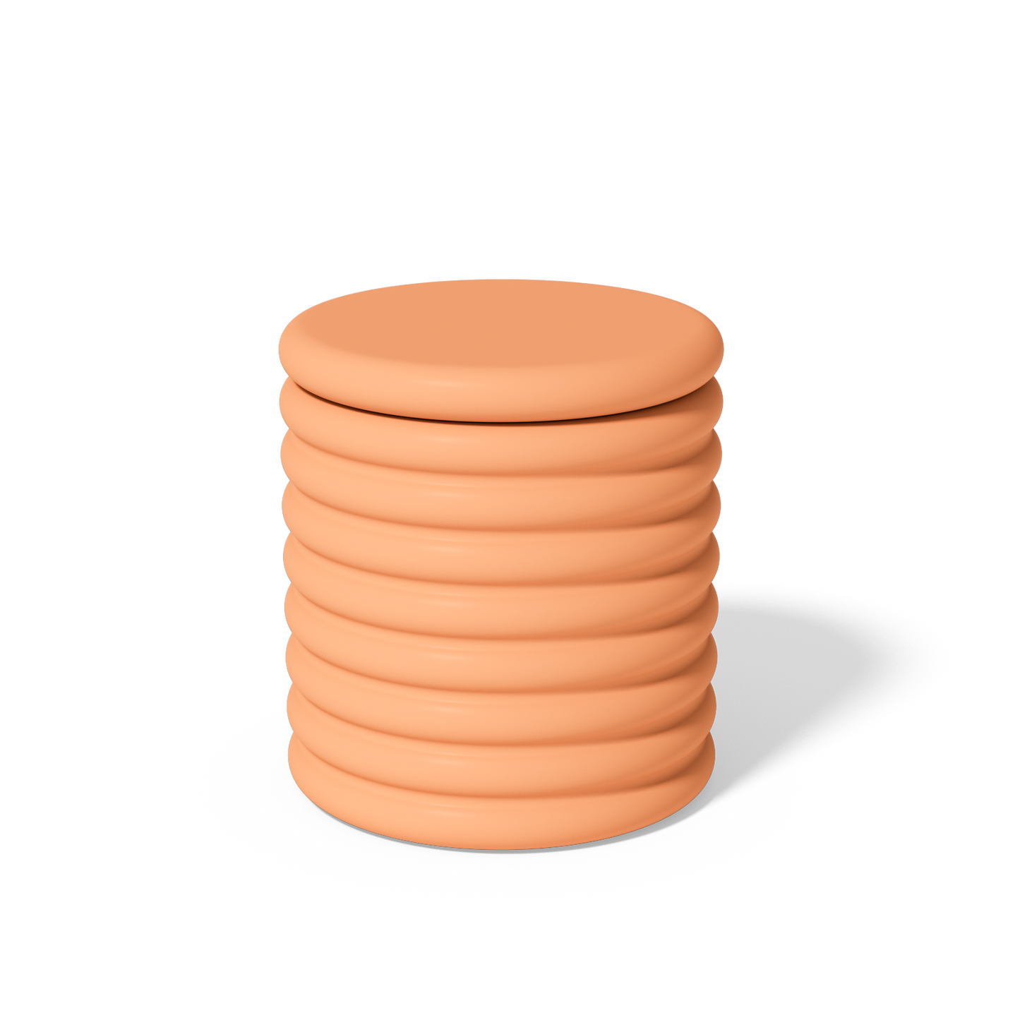 Unevenness Convex Circle Candle Jar Silicone Mold