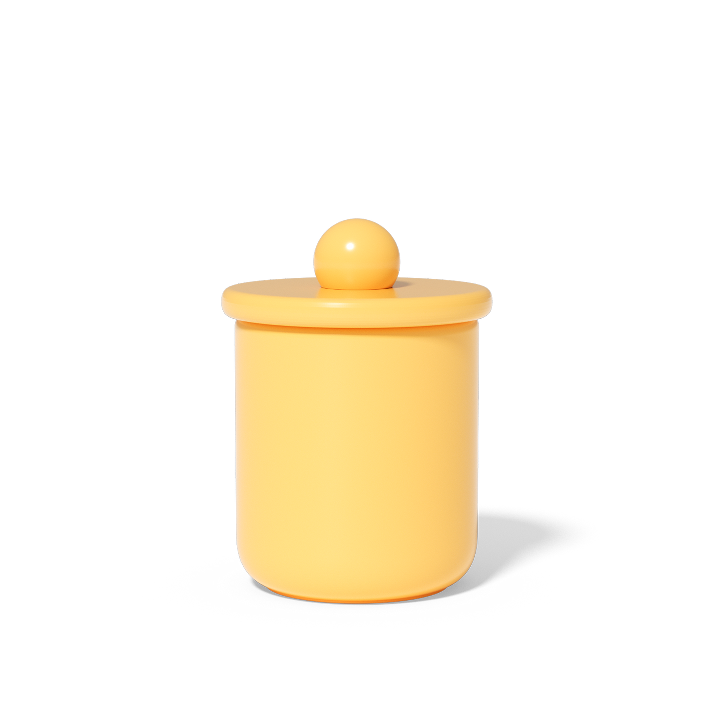 Round Ball Candle Jar Silicone Mold
