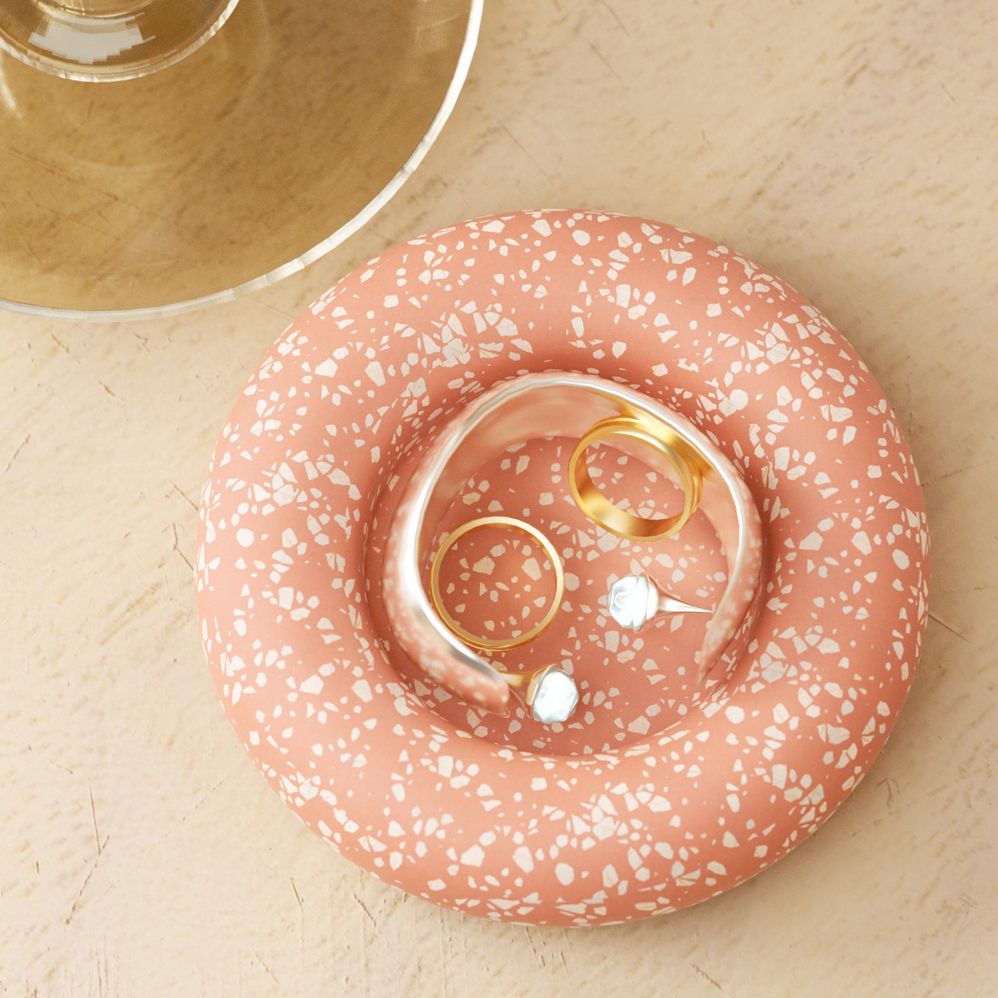 Plump Round Tray Silicone Mold