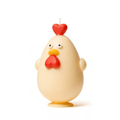 Easter Heart Chick Candle Silicone Mold