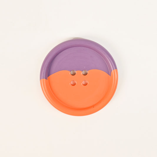 Artistic Handmade Button-shaped Coaster