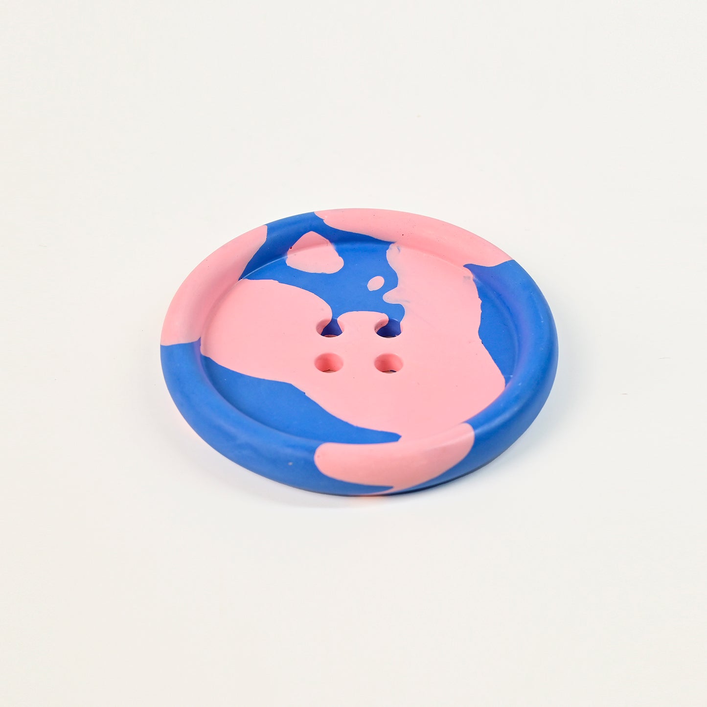 Artistic Handmade Button-shaped Coaster