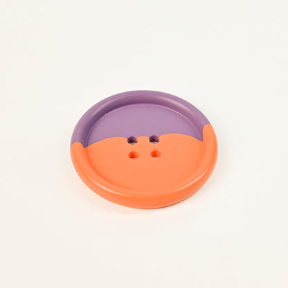 Artistic Handmade Button-shaped Coaster