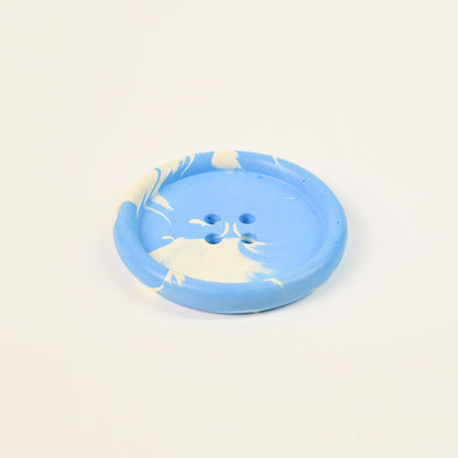 Artistic Handmade Button-shaped Coaster