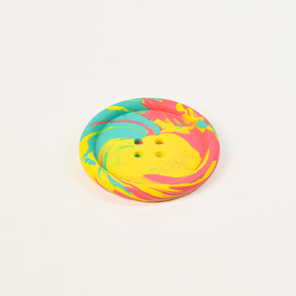 Artistic Handmade Button-shaped Coaster