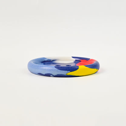 Artistic Handmade Button-shaped Coaster