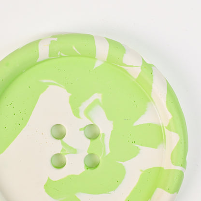 Artistic Handmade Button-shaped Coaster