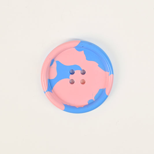 Artistic Handmade Button-shaped Coaster