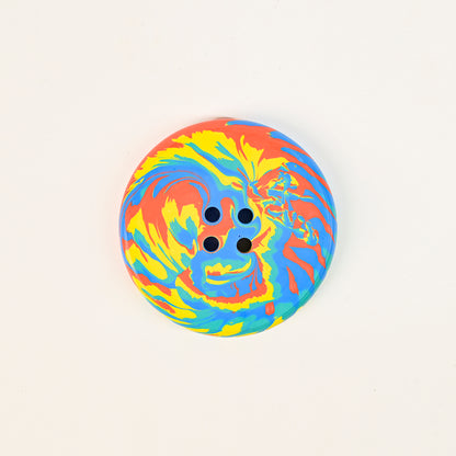 Artistic Handmade Button-shaped Coaster