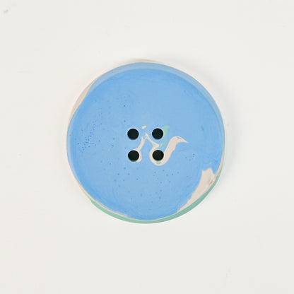 Artistic Handmade Button-shaped Coaster