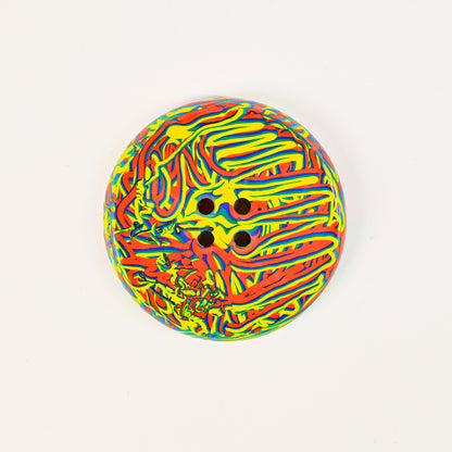 Artistic Handmade Button-shaped Coaster