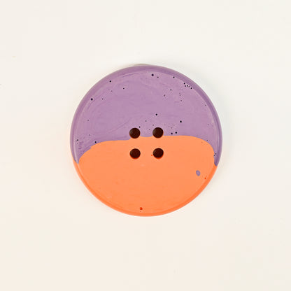 Artistic Handmade Button-shaped Coaster