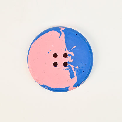 Artistic Handmade Button-shaped Coaster