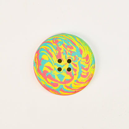 Artistic Handmade Button-shaped Coaster