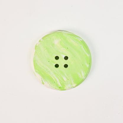 Artistic Handmade Button-shaped Coaster
