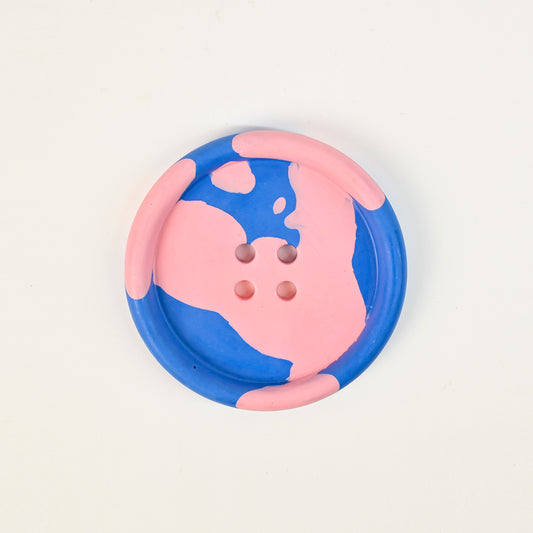 Artistic Handmade Button-shaped Coaster